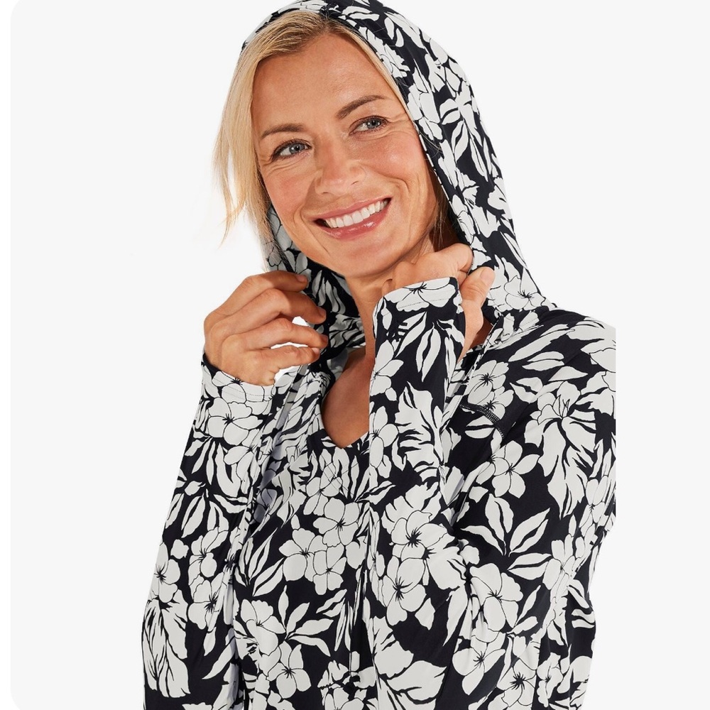 Coolibar Women's Seacoast Swim Cover-Up Dress UPF 50+